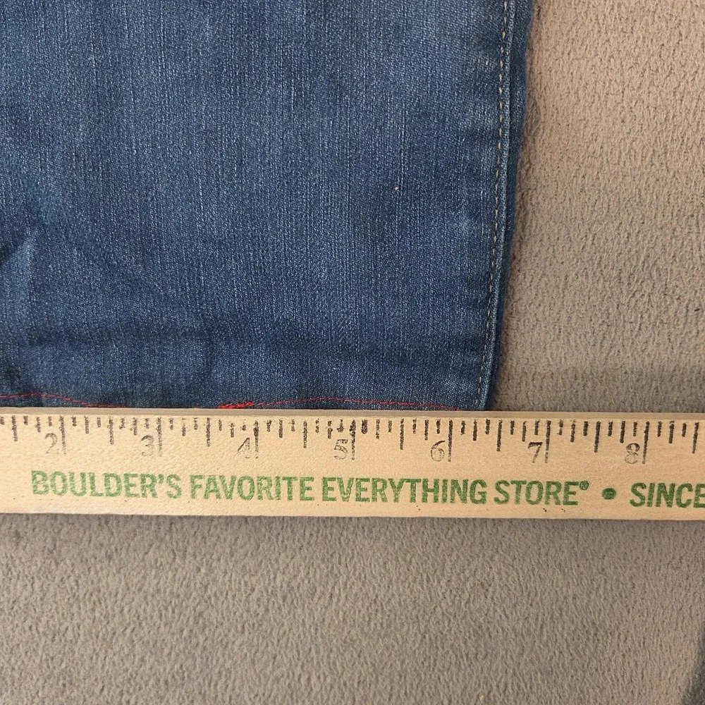 Diesel Jeans Womens 32 Blue Livier Super Slim Jegging Low Waist Stretch Denim